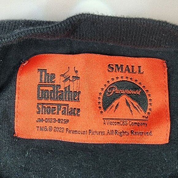 The Godfather Shoe Palace 2022 Paramount Pictures Black T Shirt Men's Small - Picture 8 of 10
